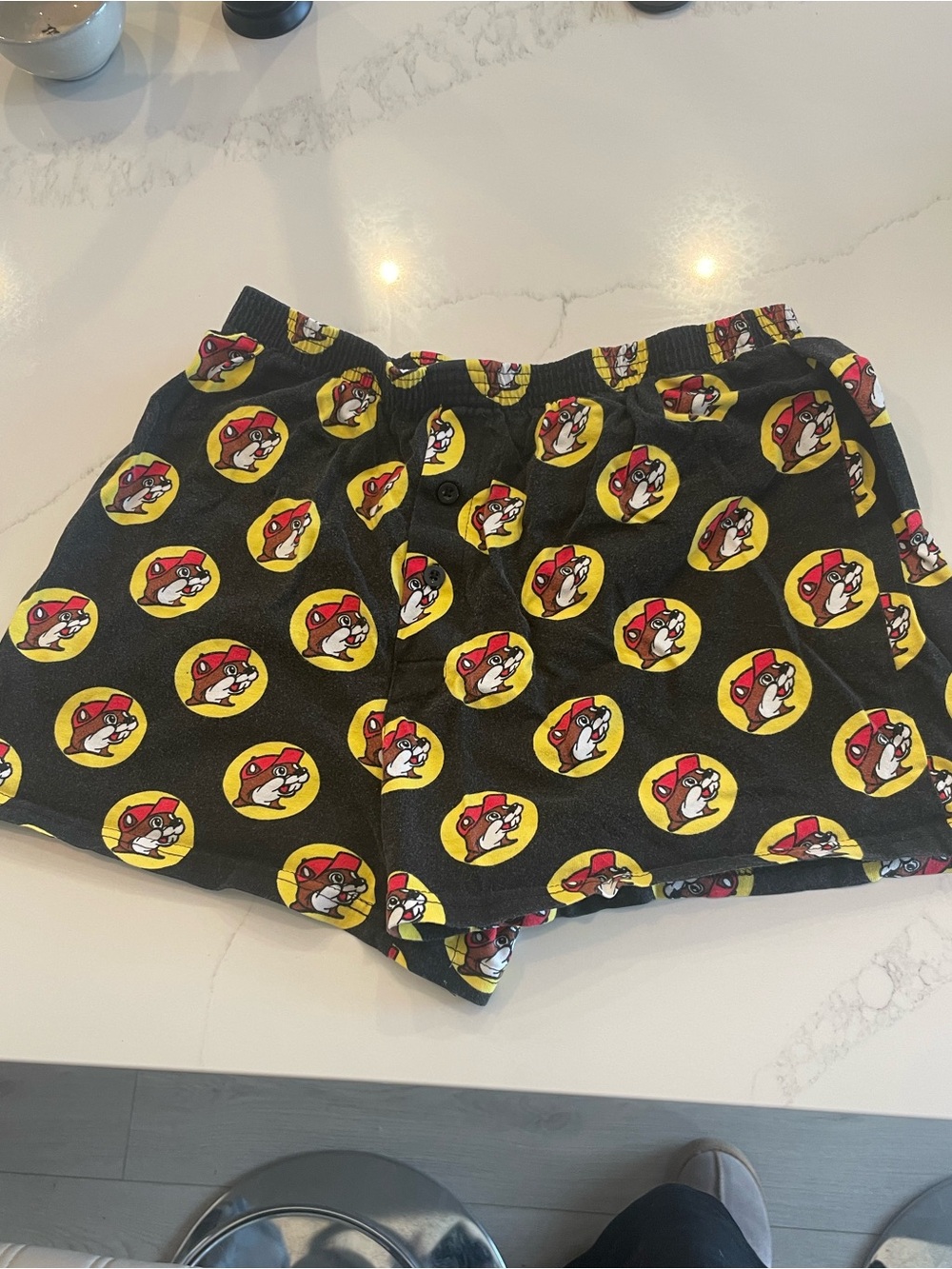 Buc-ee’s Black Print Women’s Lounge Shorts
